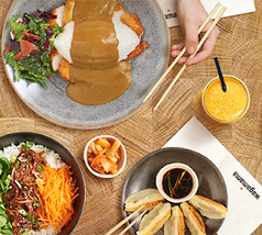 Nationale Diner Cadeaukaart Amsterdam wagamama Amsterdam Centraal Station